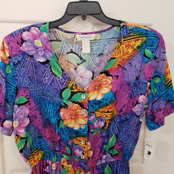 Impressions of California Vintage romper size Large - Picture 2 of 7